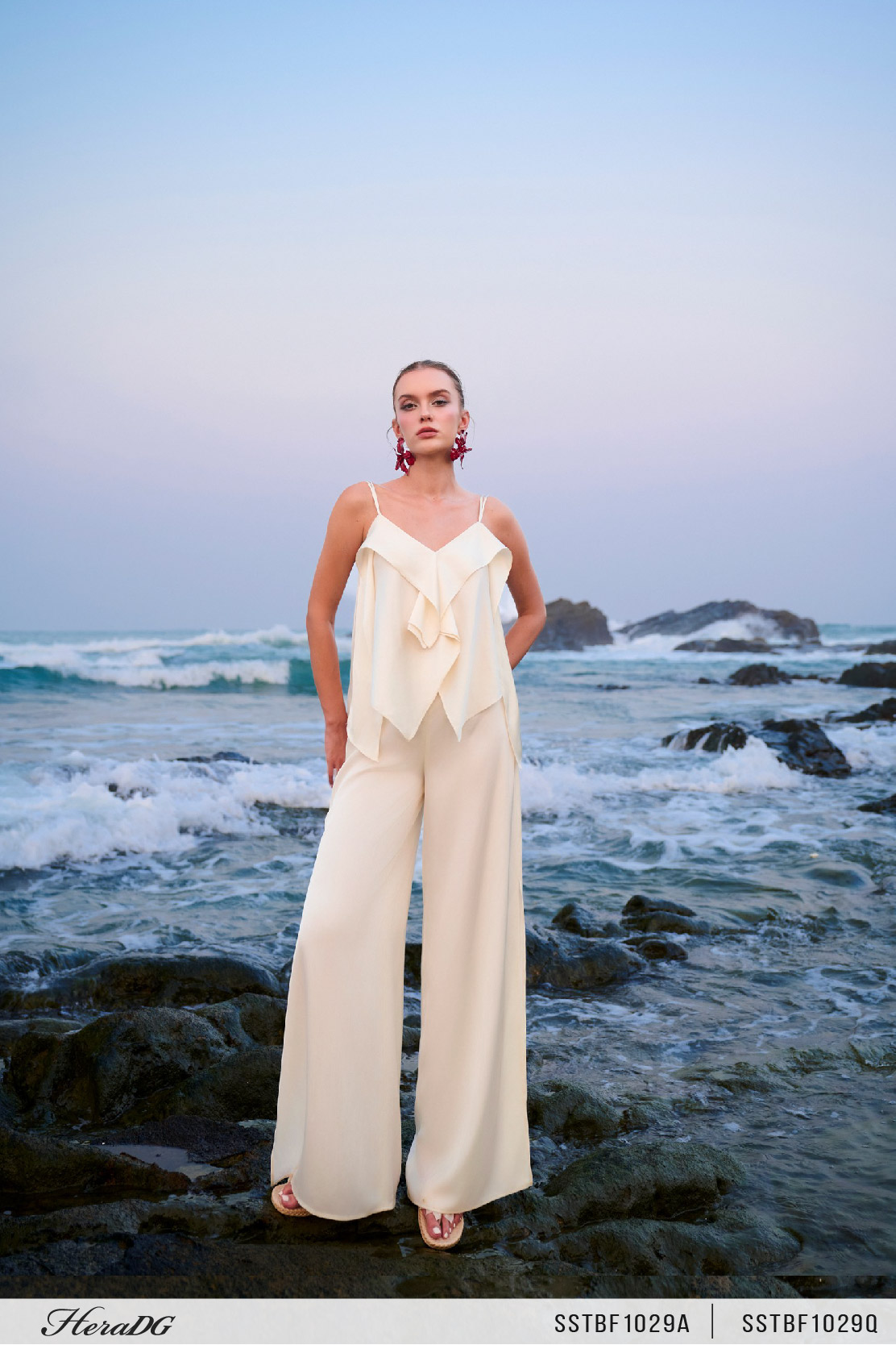 Ảnh của Quần lụa xẻ sườn